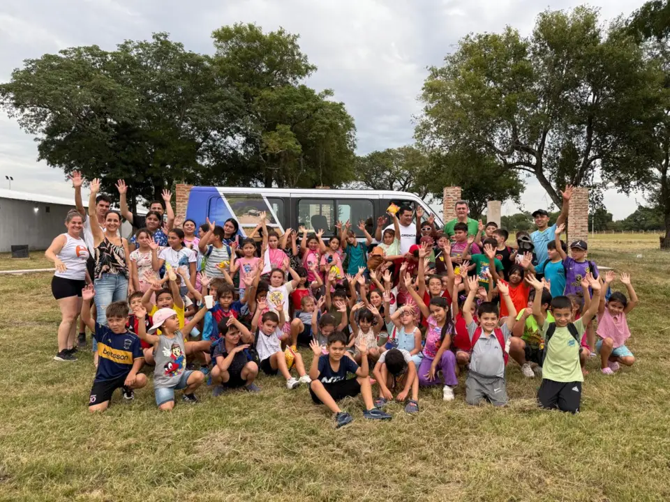 Gran festejo de la colonia de vacaciones