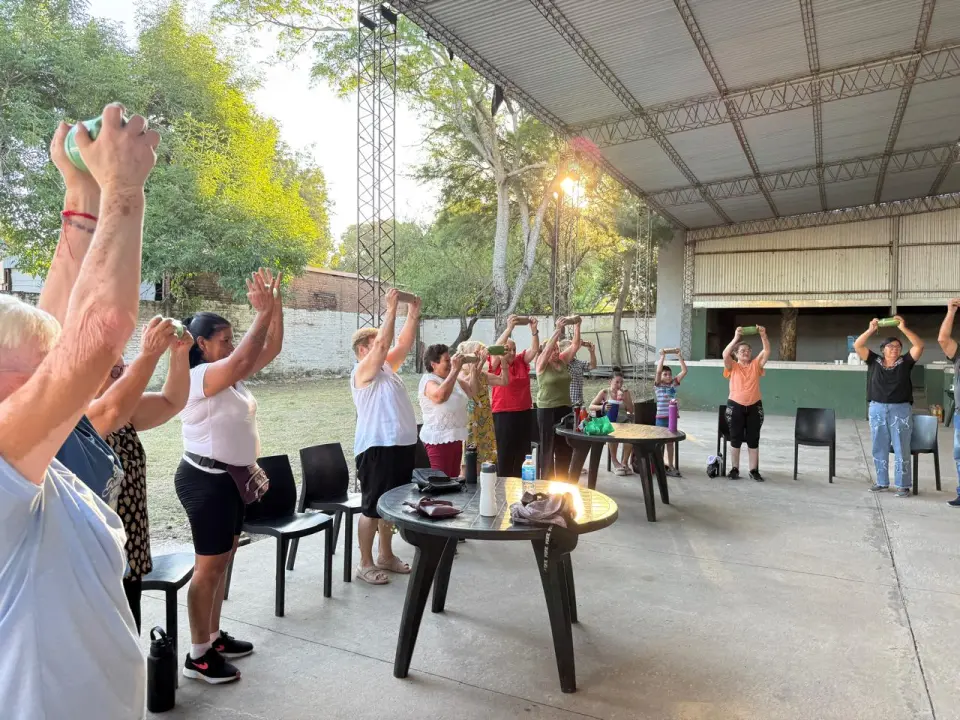 2° Encuentro de Adultos Mayores en el Playón Deportivo Municipal