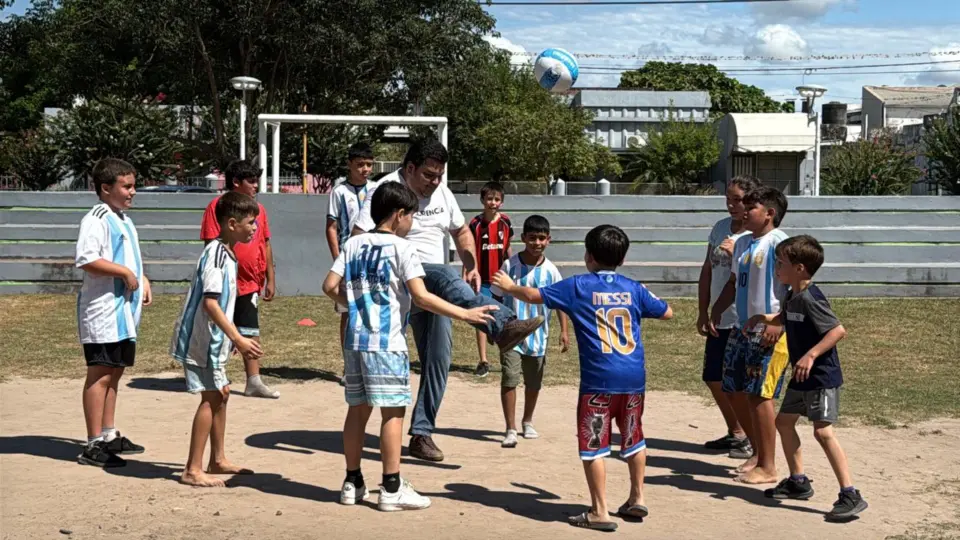 Un encuentro para toda la familia en la plaza San Martín