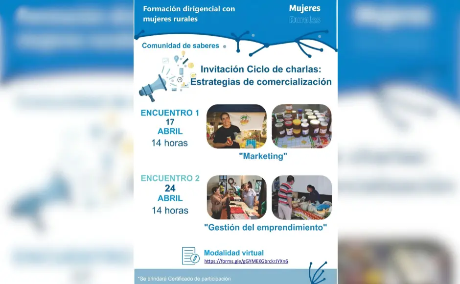 Abren las inscripciones para un nuevo ciclo de charlas sobre estrategias de comercialización