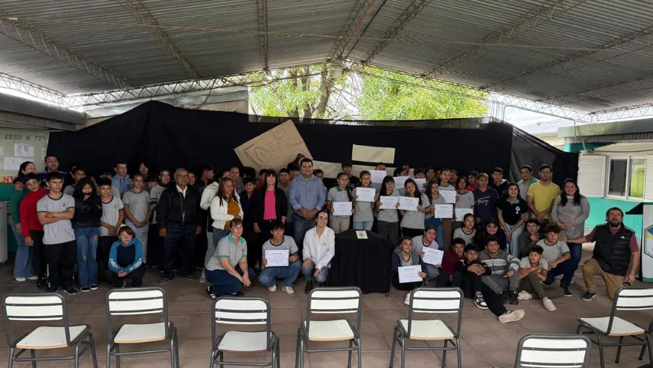 El intendente Fabio Villa acompañó los actos de Promesa de Lealtad a la Constitución Nacional