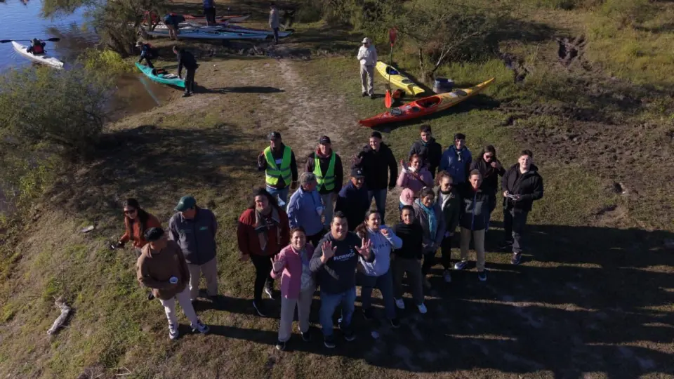 Comenzó la 14° edición del Canotaje Jaaukanigás con casi un centenar de palistas