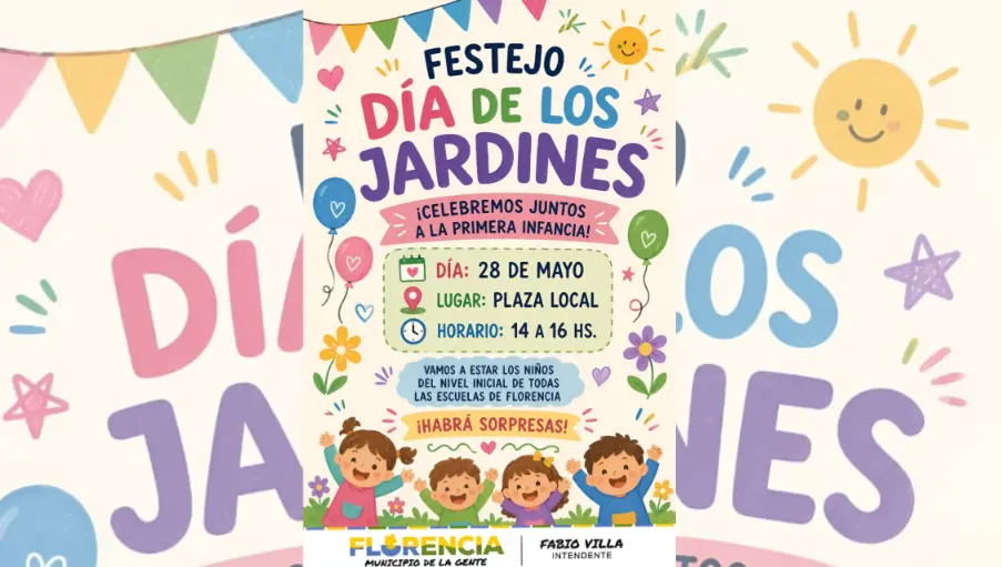 Celebración por el Día de los Jardines: actividades, cortes de calles y entretenimiento para la primera infancia