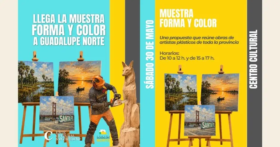 Artistas de Florencia participarán de la muestra Forma y Color en Guadalupe Norte