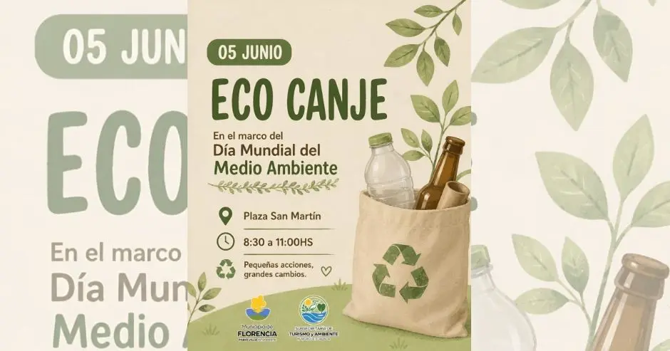 Florencia celebra el Día Mundial del Medio Ambiente con una gran jornada de Eco Canje