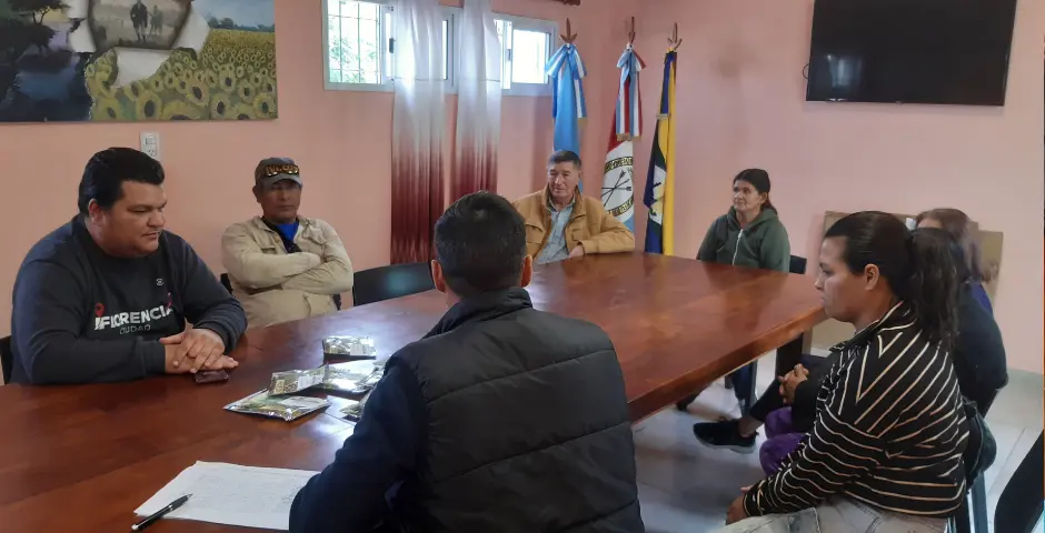 El intendente entregó kits de semillas temporada otoño-invierno