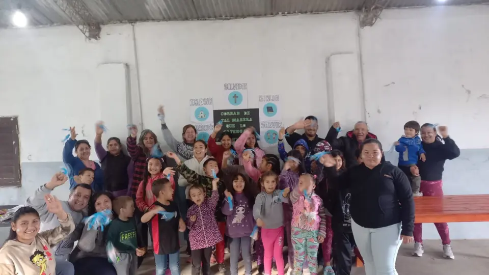 Inició el primer taller de pintura artística en la iglesia El Nazareno