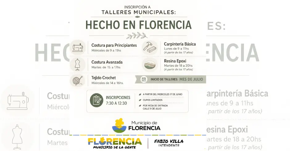 El Municipio impulsa un espacio de talleres municipales