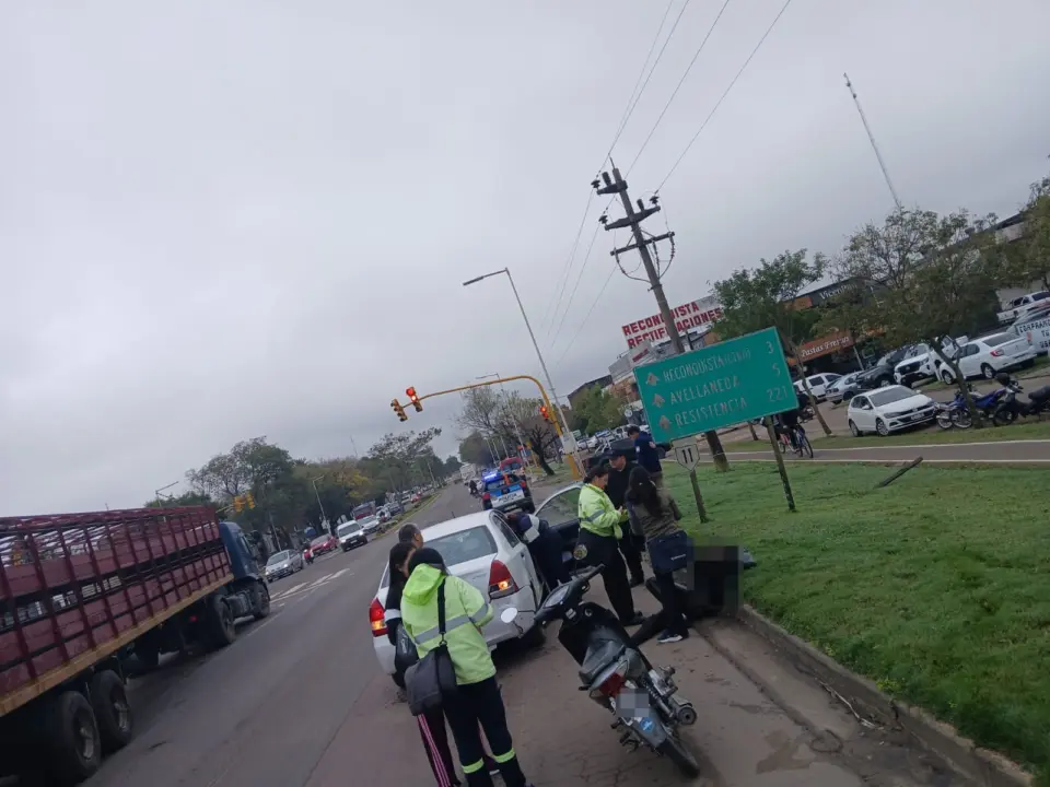 Accidentes de tránsito dejó dos heridos