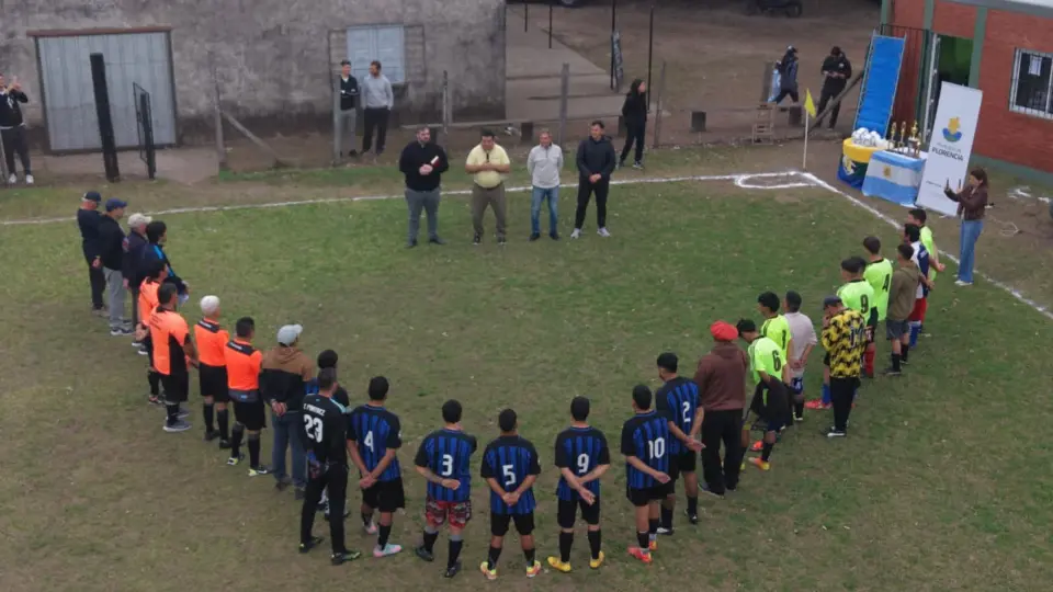 Arrancó el tradicional Torneo de Fútbol en Florencia en el marco de las Fiestas Patronales de Santa Ana
