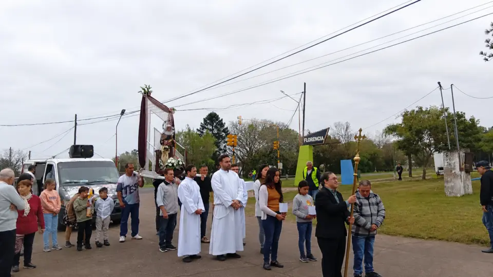 Florencia celebra la fiesta patronal en honor a Santa Ana